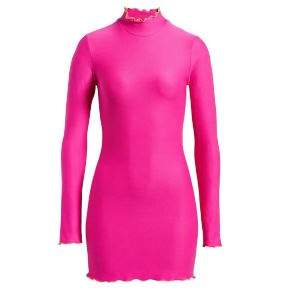 Sammy B Pearl Long Sleeve Minidress in Pink, Size L, NWT - Picture 12 of 15